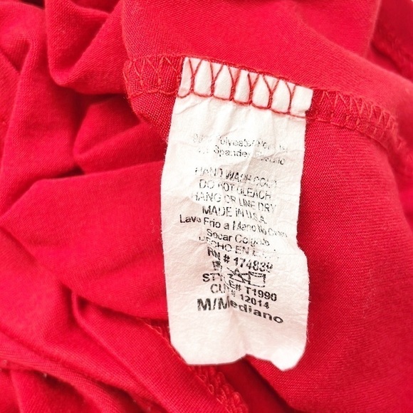 Windsor red crop turtleneck sweater - Picture 4 of 5